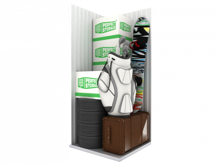 Storage unit - boxes, suitcase, pneu